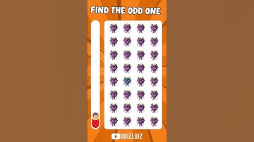 Find the ODD One Out - Fruit Edition | Eye Test Challenge 57! #emojichallengequiz  #quiz #findtheodd
