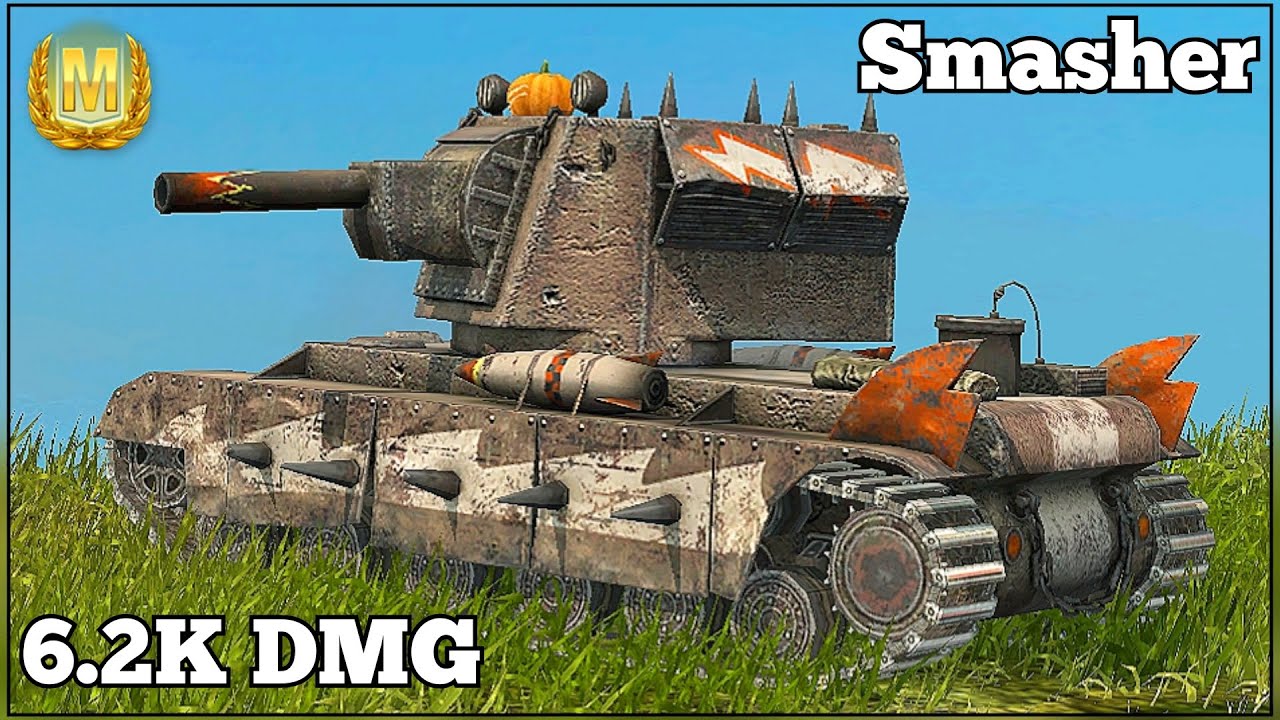 Smasher ☆ 6.2K Damage ☆ 5 Kills ☆ WoT Blitz