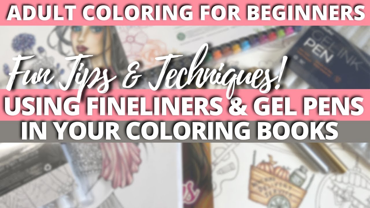 How to Color, Blend, and Care for your Gel pens using ColorIt Gel