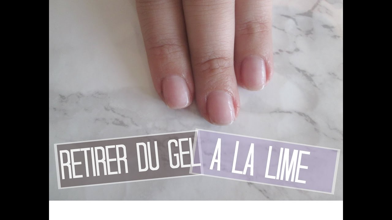Tuto Retirer Des Ongles En Gel à La Lime Sans Dégats Melissa Easy Nails