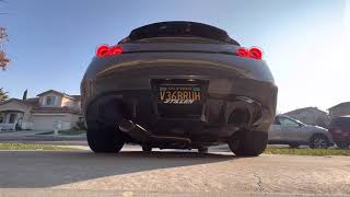 G37 Coupe Cold Start ISR Single Exit Exhaust w/ Test Pipes