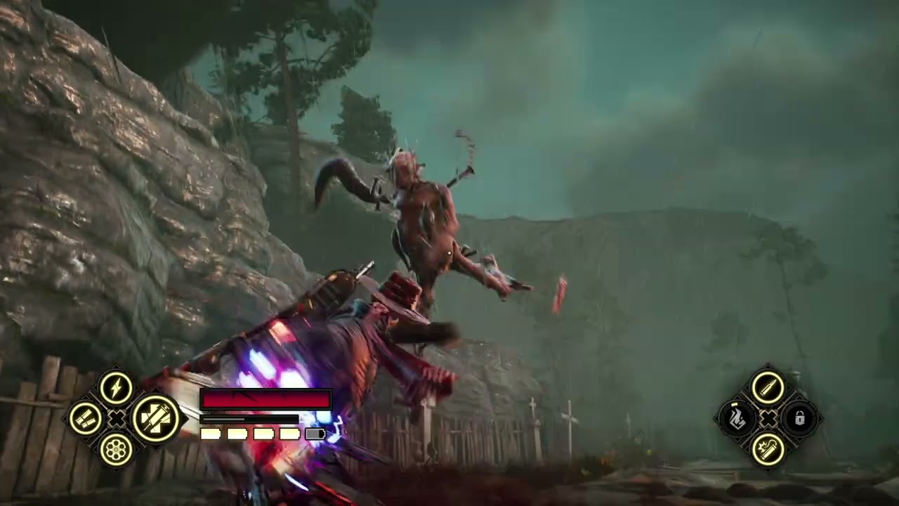 이블웨스트 #40 몬스터 둥지를 찾아 파괴하세요 Evil West