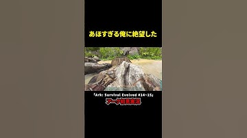 あほすぎる俺に絶望した【Ark Survival Evolved】
