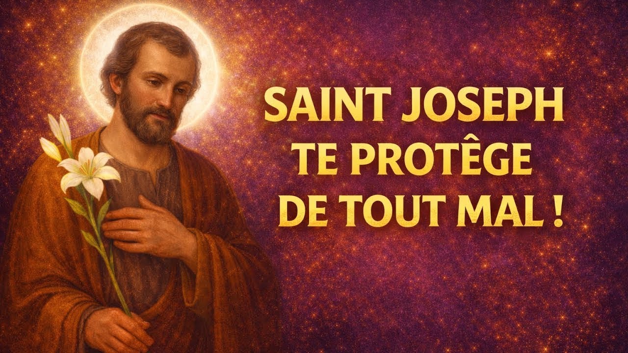 🏠 SAINT JOSEPH PRIÈRE POUR LA FAMILLE 👨‍👩‍👧‍👦 PROTECTION & GRANDE GRÂCE ✨