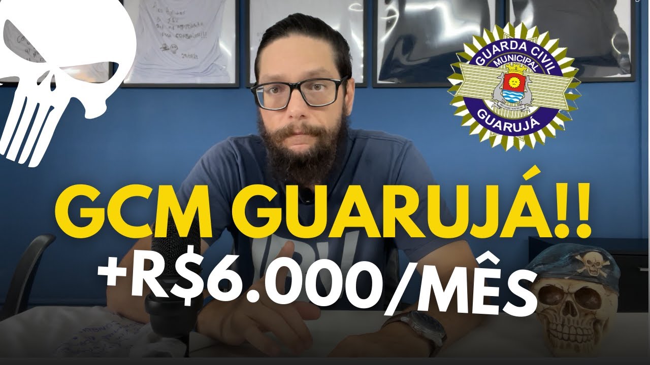 CONCURSO GCM GUARUJÁ VAI SAIR??? | BRENNO VINHAS