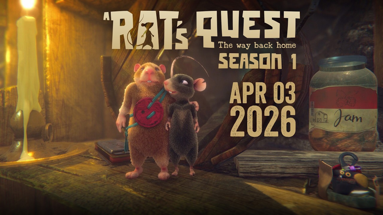 A Rat's Quest - The Way Back Home | Season 1 se date au 3 avril sur PC