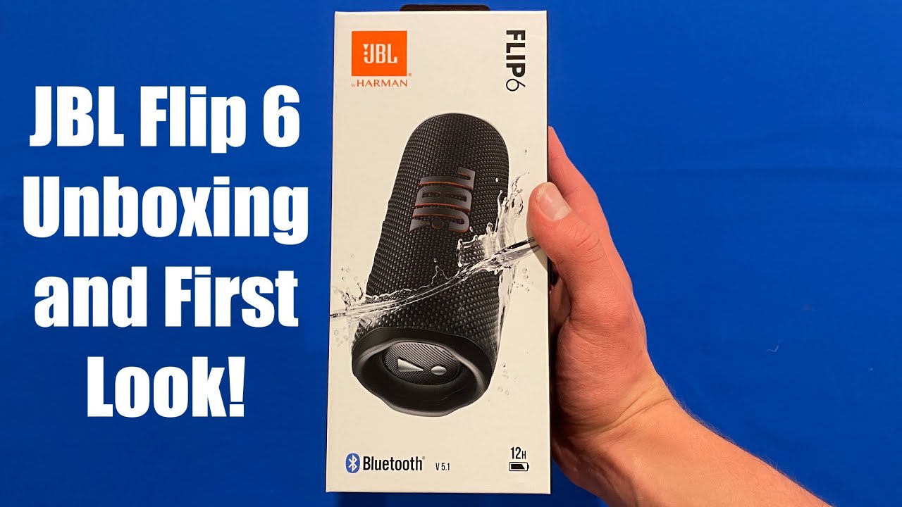 JBL Flip 6 Unboxing and First Look - YouTube