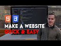 Build a website tutorial  for beginners and legends