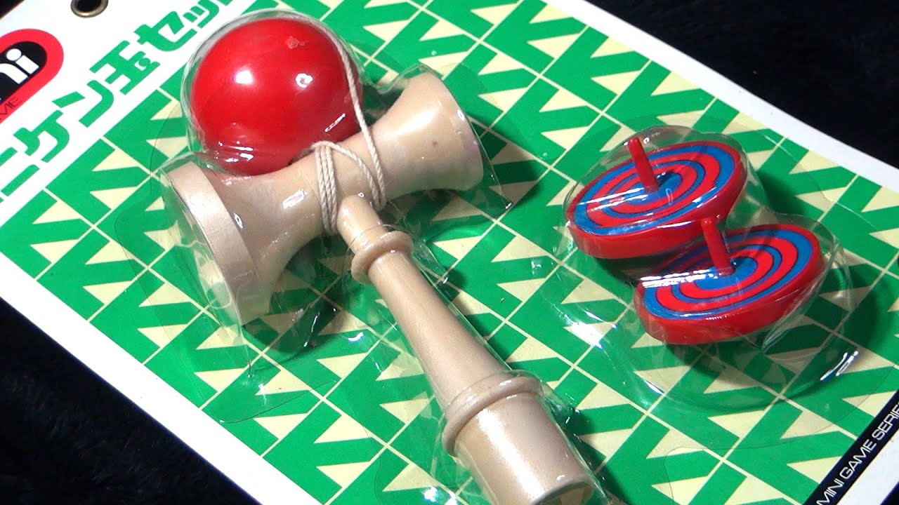 レトロ トイ】エポック社 ミニケン玉セット ミニゲームシリーズ けん玉