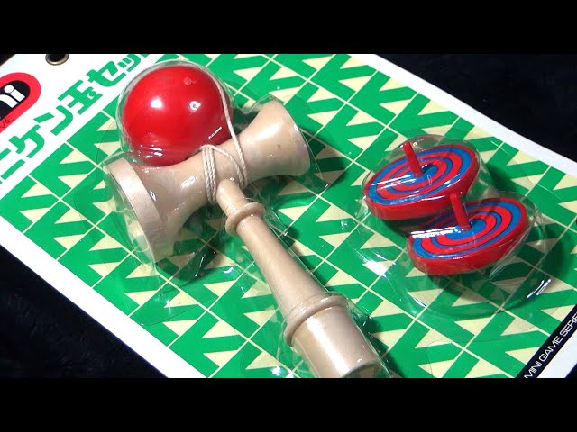 レトロ トイ】エポック社 ミニケン玉セット ミニゲームシリーズ けん玉