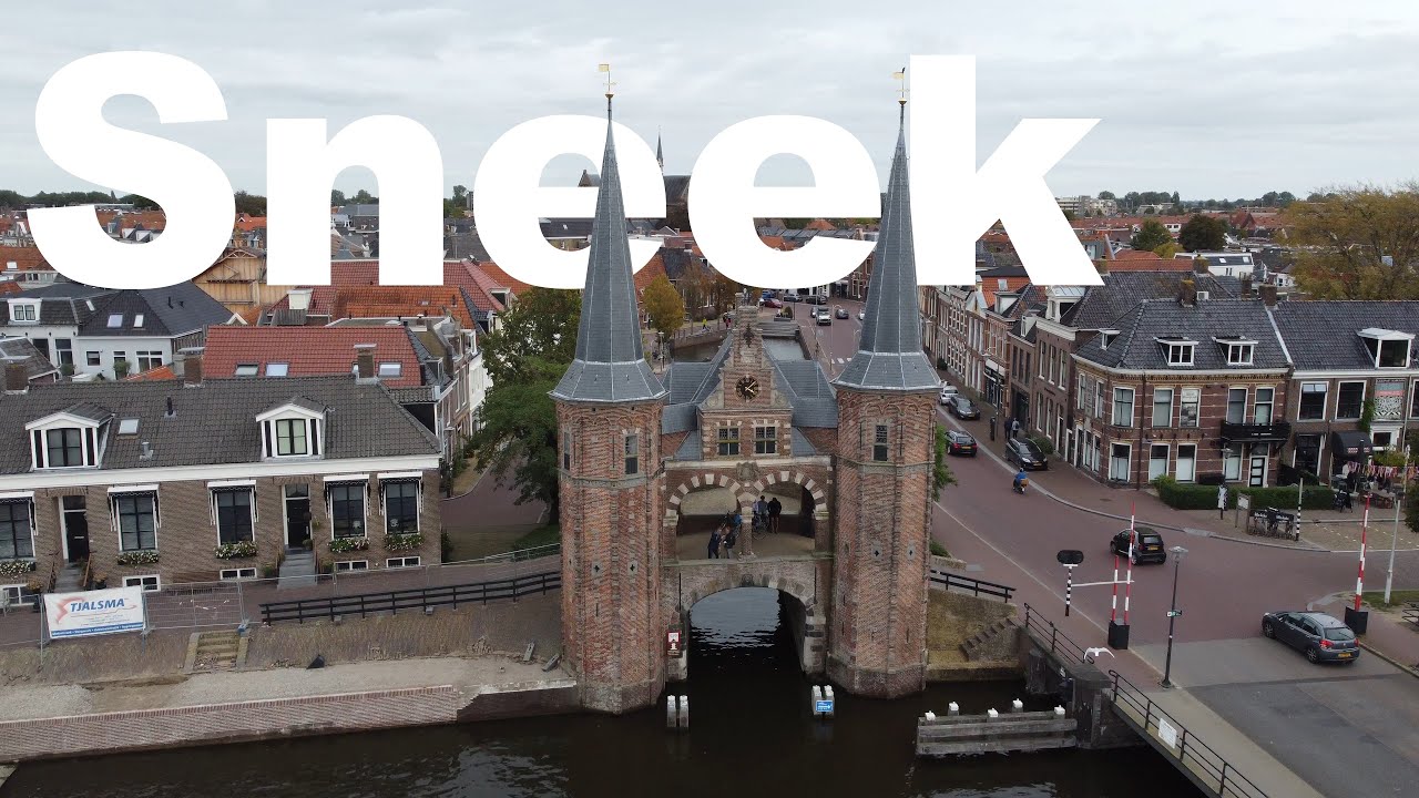 Varen door het centrum van Sneek