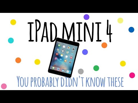 Video Cool Ipad Mini 4 Tricks