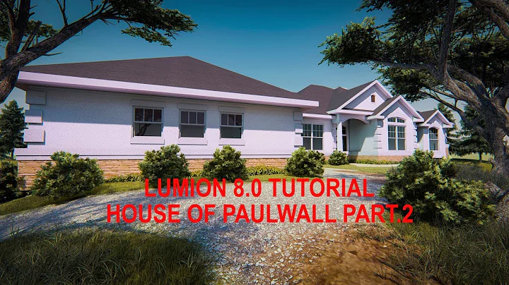 LUMION 8 RENDERING TUTORIAL (HOUSE OF PAULWALL) PART.2