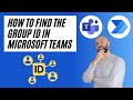 How to find the team id of a team in microsoft teams