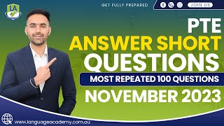 PTE Speaking Answer Short Questions | November 2023 | Exam Predictions | Language Academy PTE NAATI screenshot 3