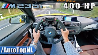 400HP BMW M235i *LED STEERING WHEEL* POV Test Drive by AutoTopNL