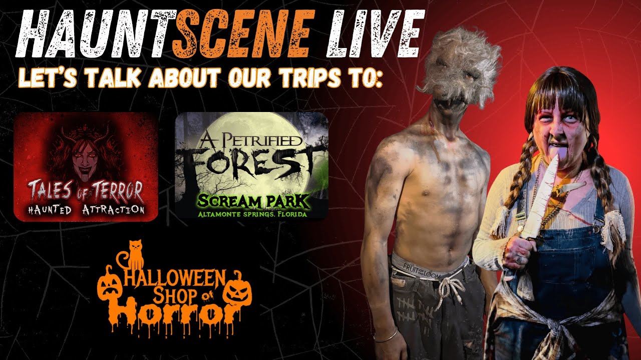 HauntScene Visits:  Tales of Terror, A Petrified Forest & Halloween Shop of Horror | Florida Haunts