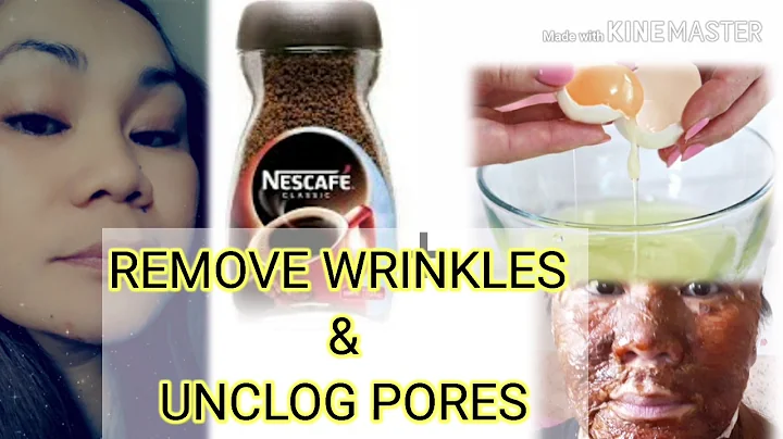 HOW TO REMOVE WRINKLES AND UNCLOG PORES