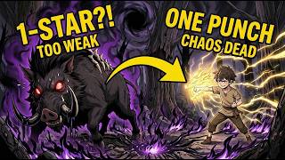 They Thought He Was A 1-Star Noob, Until He One-Punched The Chaos Beast screenshot 1