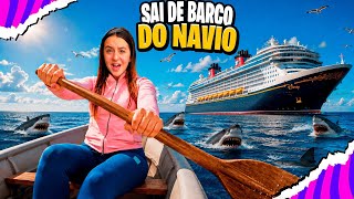 SAI DE BARCO DO NAVIO PRA IR PARA SANTORINI ! 