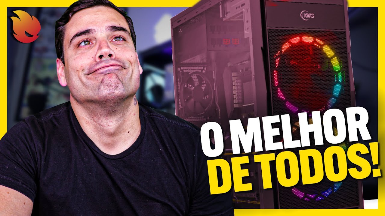 RYZEN 3 3300X SEGUROU RTX 2060 FÁCIL! MELHOR PC PRA JOGAR DE TUDO