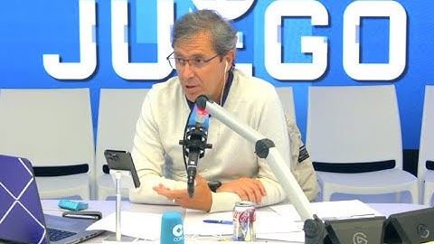 El discurso de Paco González: "Lo sentimos y lo volveríamos a hacer" | Tiempo de Juego COPE