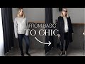The chic outfit recipe | 5 basic autumn looks turned more chic