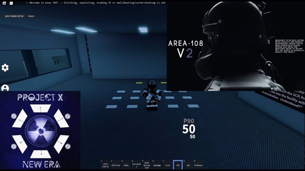 Roblox Area-108 | Security Department | Raid | Live stream