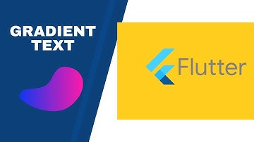 Flutter Tutorial - Gradient Text