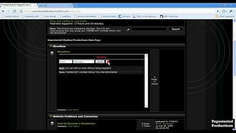 how to sign up for my shoutbox