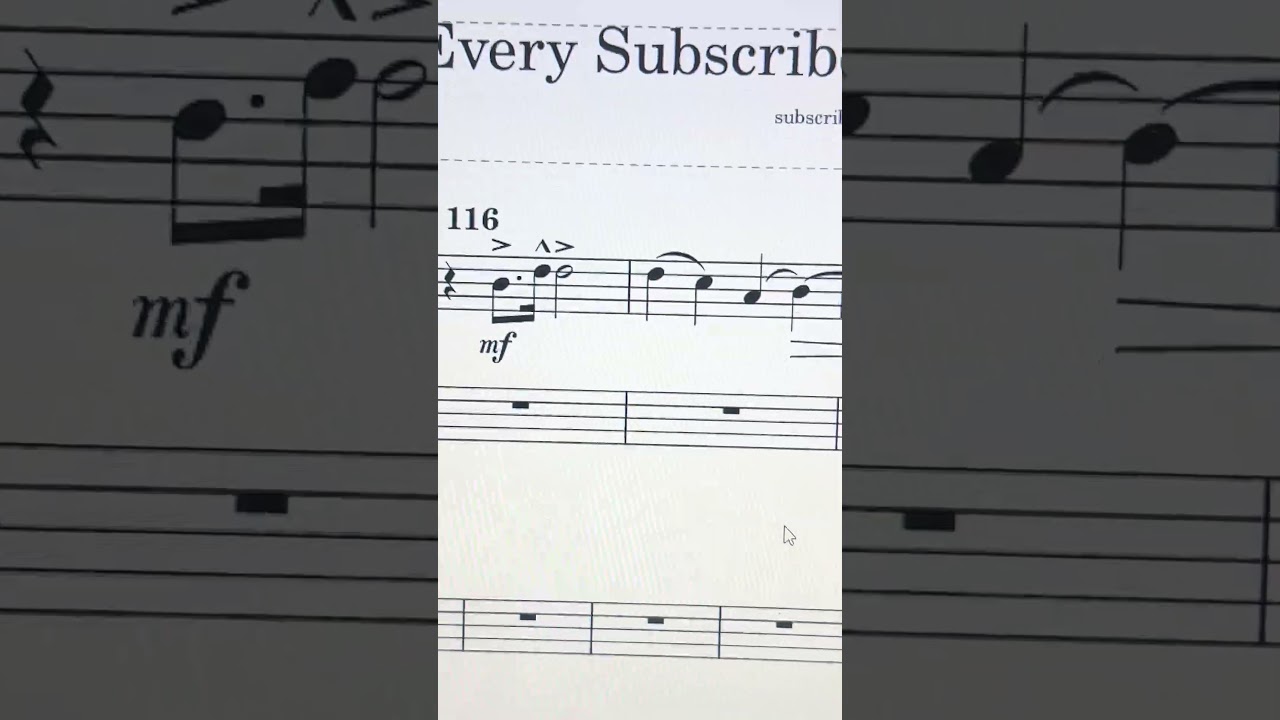 🔺Every Subscriber = ONE NOTE?!🎶 