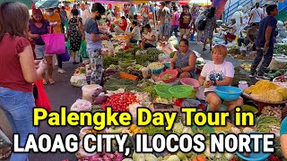 Market Day in LAOAG CITY ILOCOS NORTE | Philippines Lively Food Market in Ilocos! PALENGKE TOUR 2023