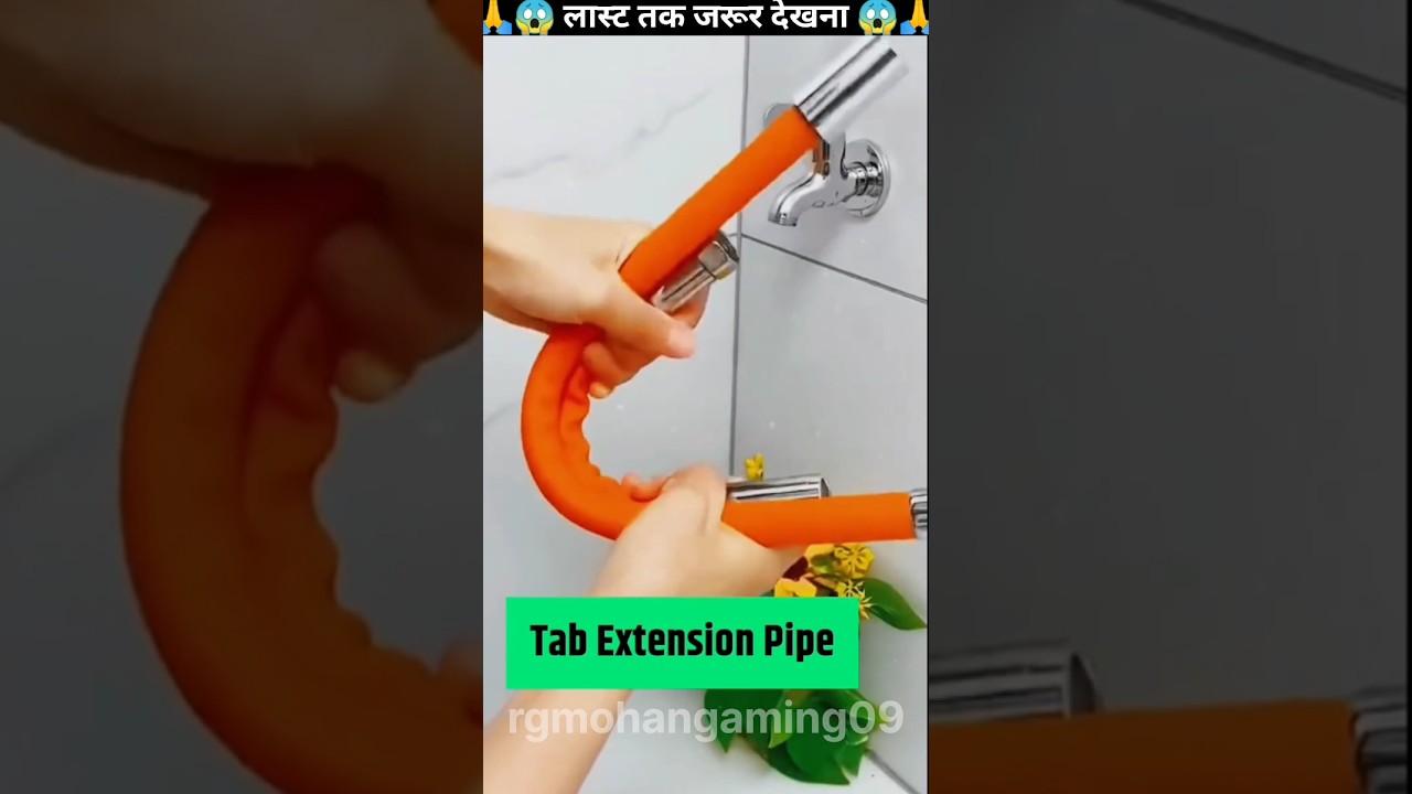 Flexible Tab Extension Pipe 💝 | ❌ Home madereal telent skill art idea 