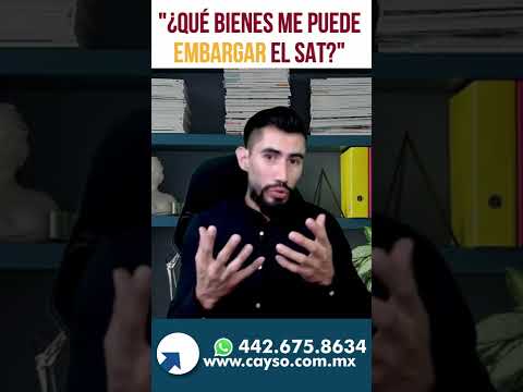 ¿Que bienes me puede embargar el SAT? #shorts #youtubeshorts miniatura