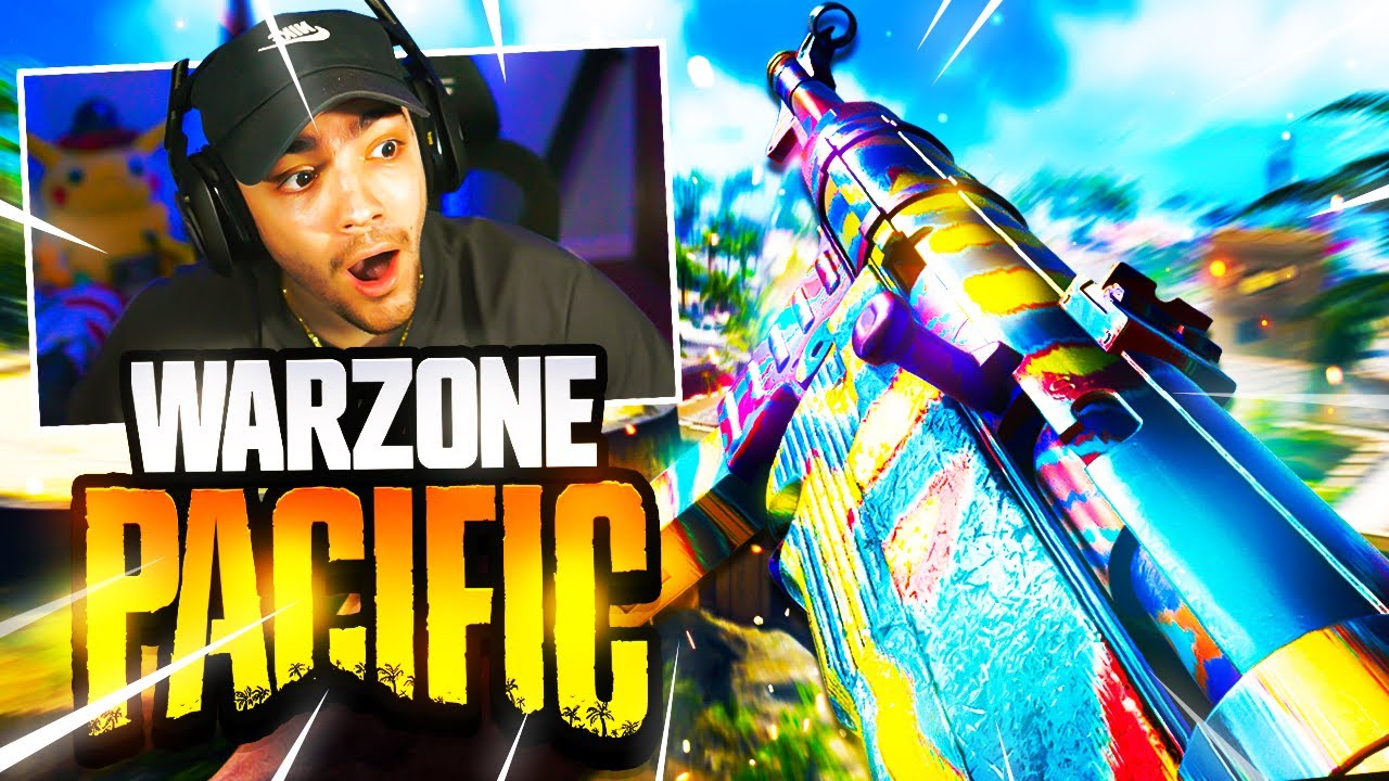 the NEW WARZONE PACIFIC MAP...???? (GAMEPLAY)