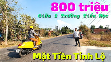 Đất 5x60 mặt tiền Tỉnh lộ 796 gần Chợ Ninh Điền Châu Thành Tây Ninh giá 800 triệu có thổ cư xây nhà