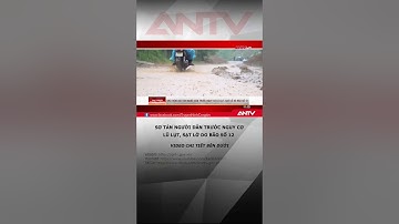Chủ động sơ tán người dân trước nguy cơ lũ lụt, sạt lở do bão số 12 #antv #shorts #thoisu #baolu
