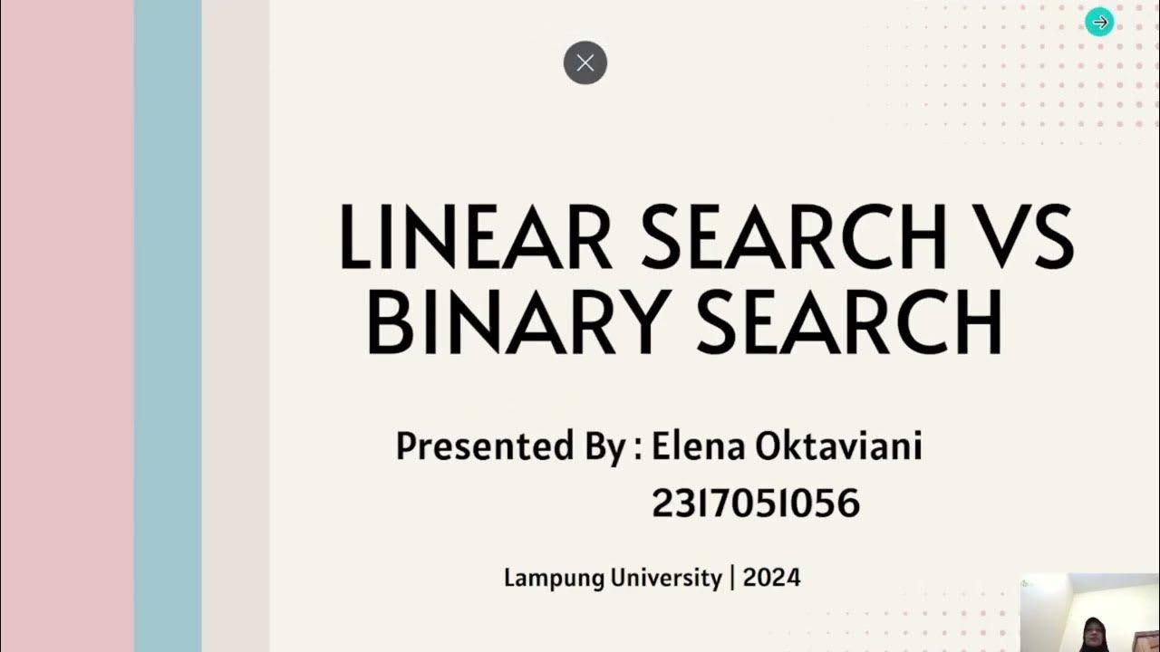 Linear Search vs Binary Search - YouTube