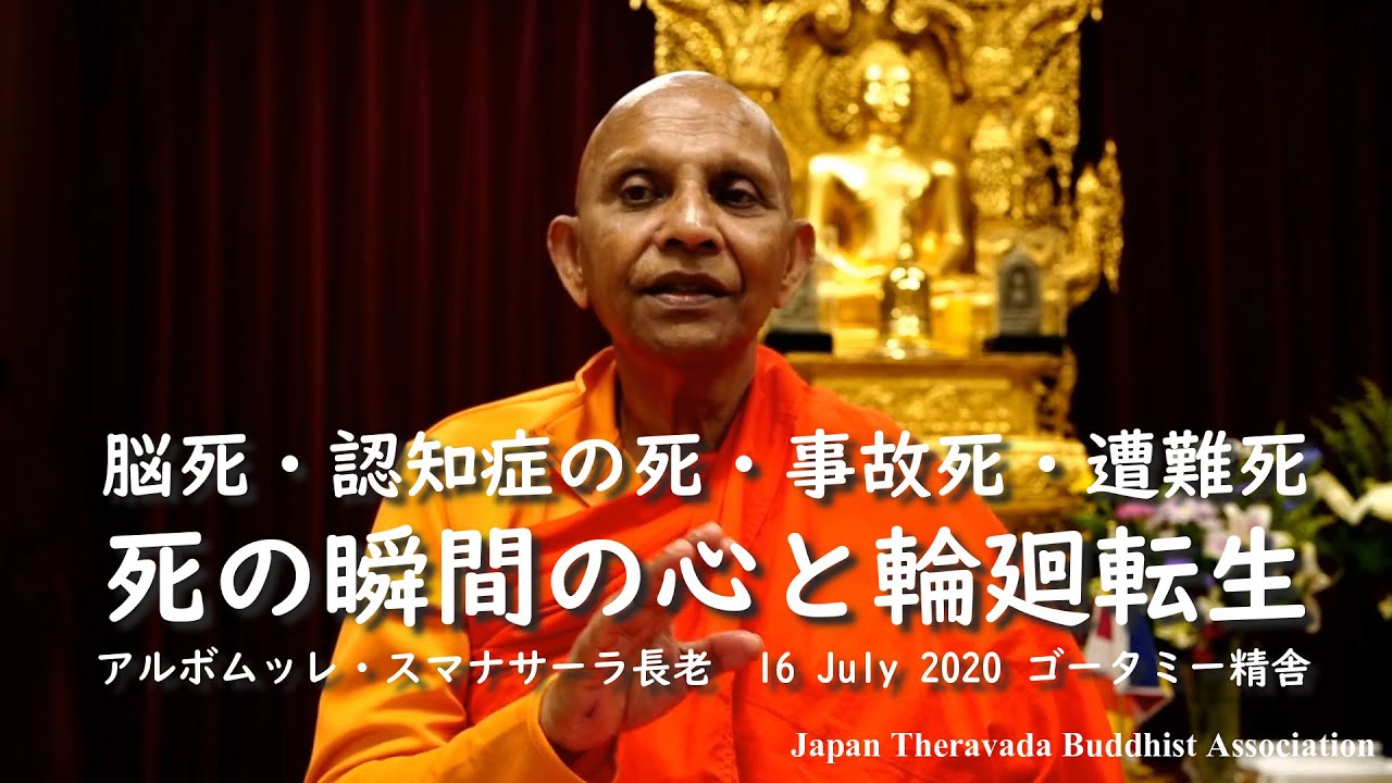 脳死・認知症死・事故遭難死・戦死　死の瞬間の心と輪廻転生｜ブッダの智慧で答えます（一問一答）