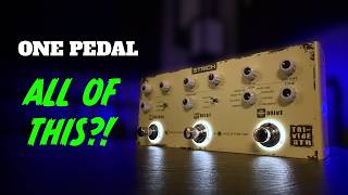 Strich Triple Vibe Multi Effect Pedal - One Pedal, So Many Tones!