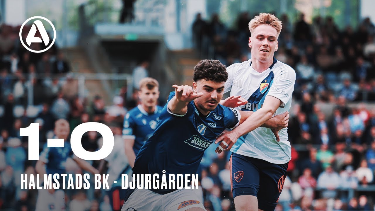 Matchsvep | Halmstads BK - Djurgården 1-0 | Allsvenskan 2025