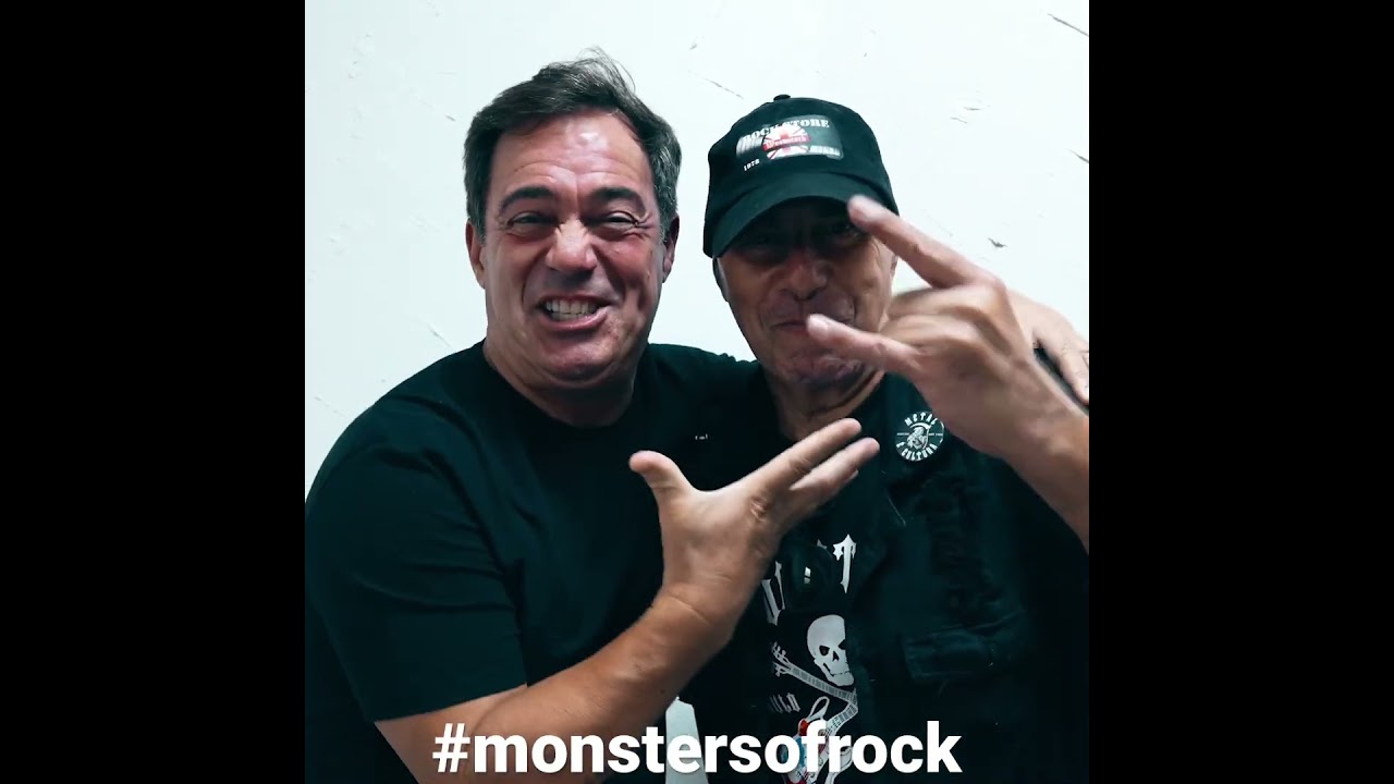 Tatola e Walcir Chalas apresentam o Monsters of Rock 