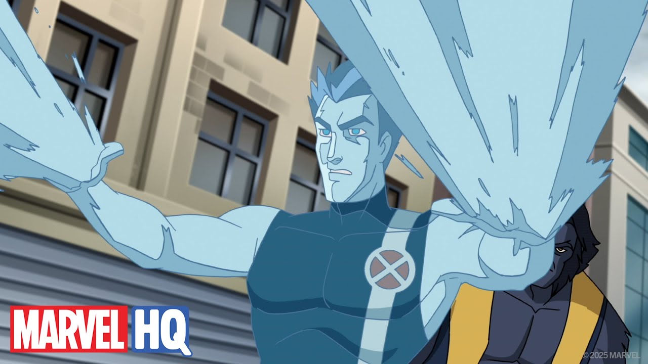 Cool Iceman Moments 🥶🧊⛸️ | Wolverine and the X-Men