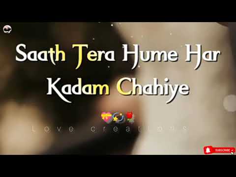 saath tera hame har kadam chahiye/ payal dev / love status ❣️/ lyrics status 💫/ @lovecreations2511