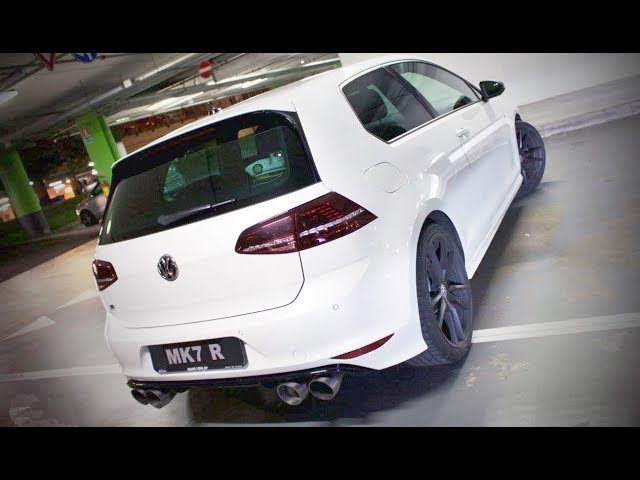 VW Golf R MK7 extremely loud - Revlimit EcuTuning - Stage 1 