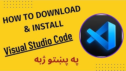 How To Download And Install Visual Studio Code|| Visual Studio Tutorial In Pashto