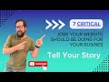 The Power of Storytelling on Your Business's Website