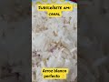 Arroz blanco bien esponjadito