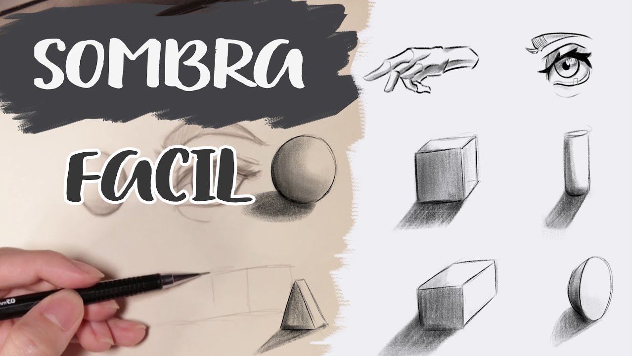 Princípios do Sombreamento-Como sombrear seus desenhos (Fácil)