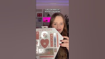 5 BELOW MAKEUP ADVENT CALENDAR 💄